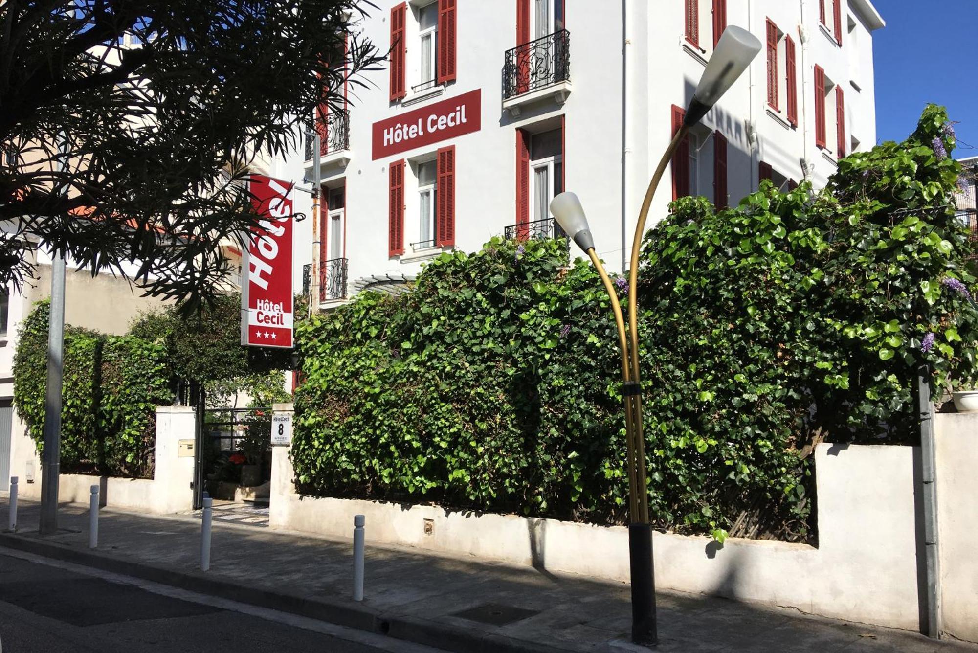 Hotel Cecil - Boutique Hotel Juan-les-Pins Zewnętrze zdjęcie