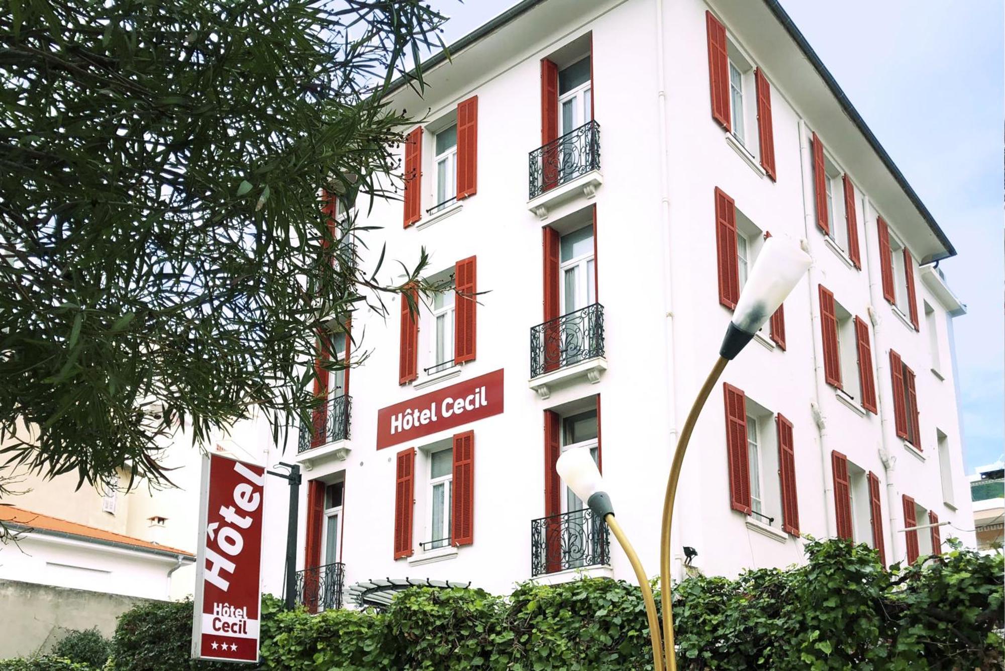 Hotel Cecil - Boutique Hotel Juan-les-Pins Zewnętrze zdjęcie