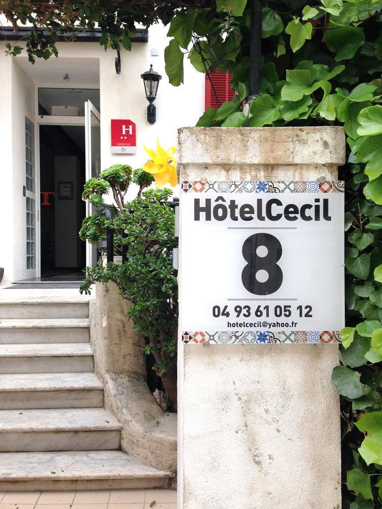 Hotel Cecil - Boutique Hotel Juan-les-Pins Zewnętrze zdjęcie