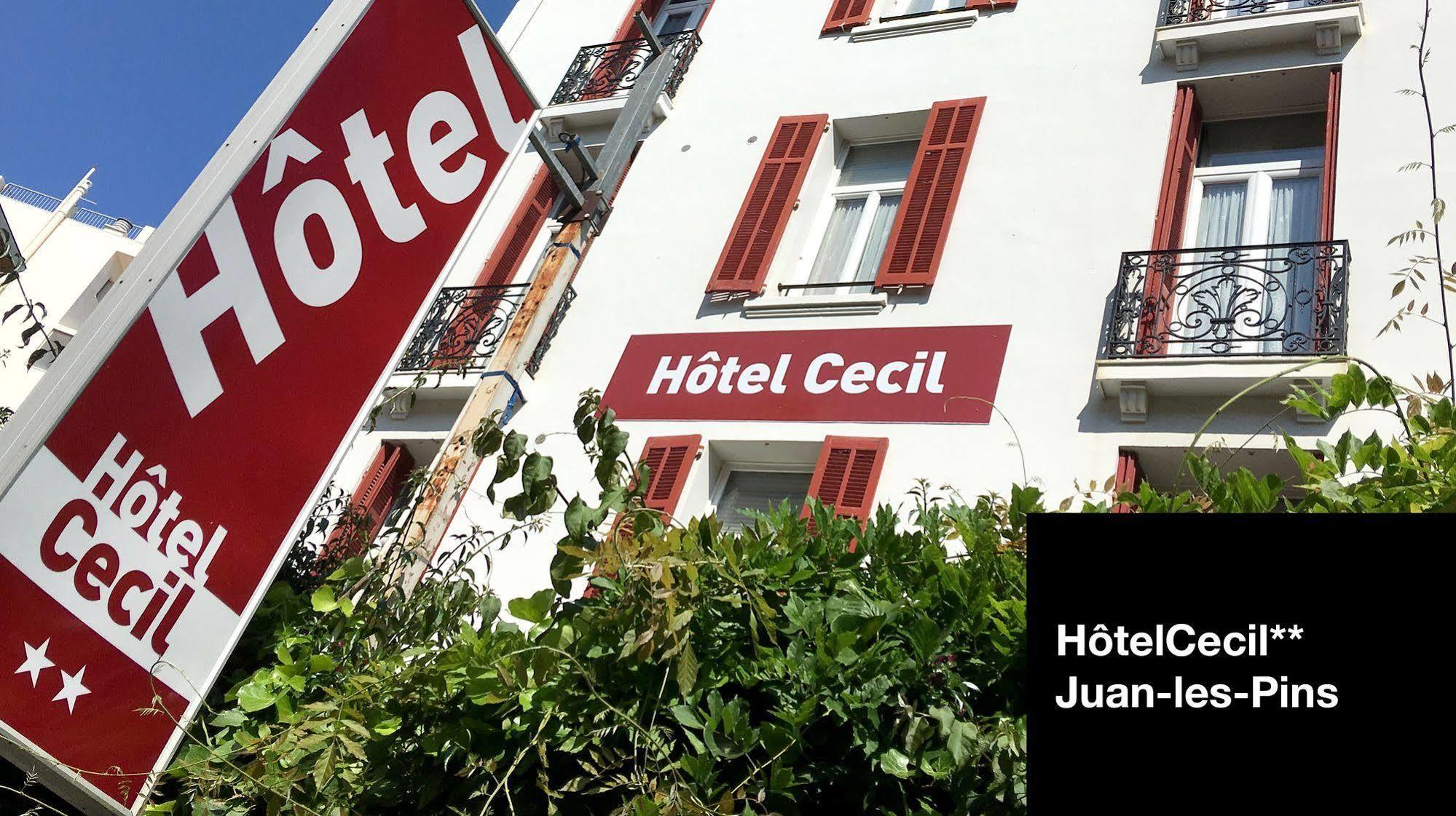 Hotel Cecil - Boutique Hotel Juan-les-Pins Zewnętrze zdjęcie